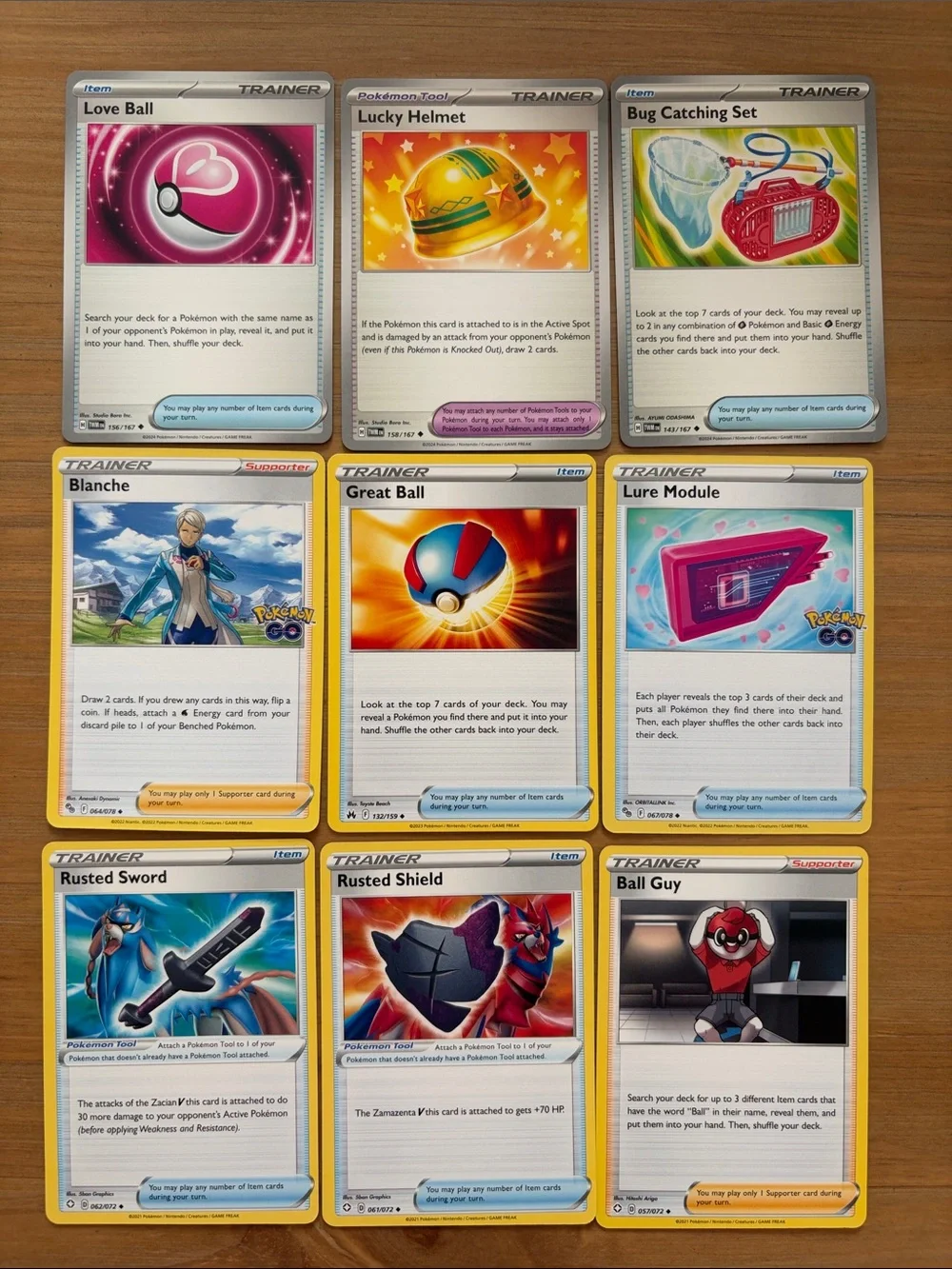 Pokémon TCG 50 unique Card Trainer Lot | Mixed Sets | Deck Building Staples